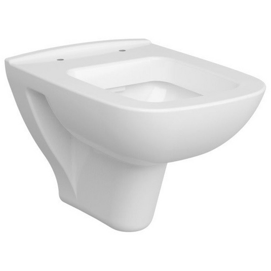 VitrA S20 Short Projection Wall Hung Pan Only - White - 5505L003-0101 - Envy Bathrooms Ltd