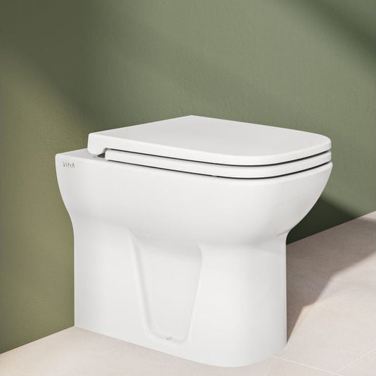 VitrA S20 Slim Toilet Seat - White - 177-003-001 - Envy Bathrooms Ltd