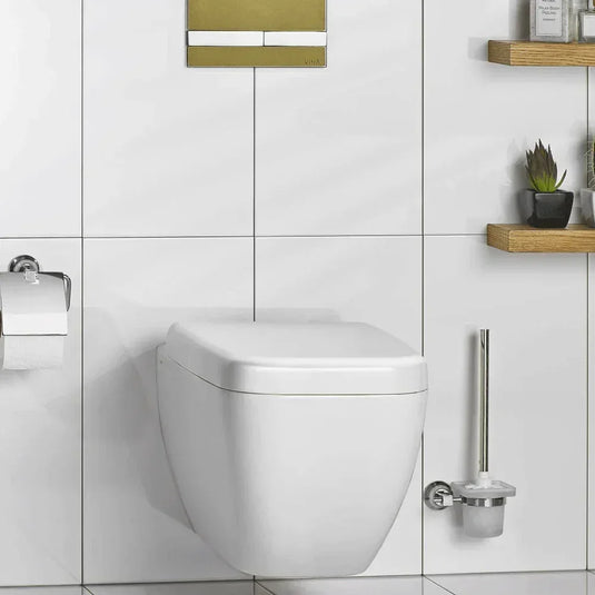 Vitra Shift Short Projection Wall Hung Toilet Pan - White - Envy Bathrooms Ltd