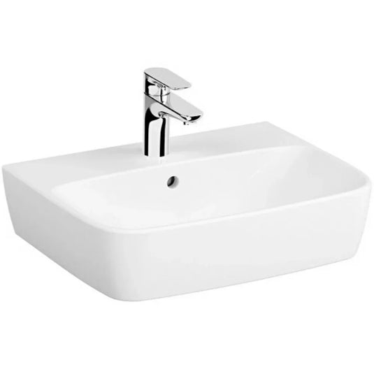 Vitra Shift Wall Hung Basin 550mm Wide - 1 Tap Hole - Envy Bathrooms Ltd