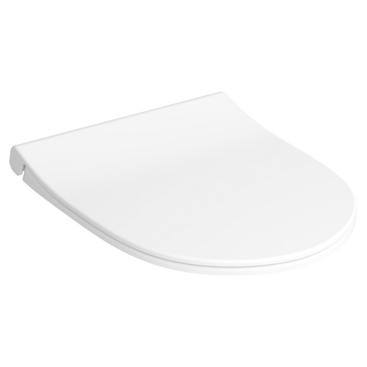 VitrA Sonic Flush Soft Close Slim Toilet Seat - White - 220-003R009 - Envy Bathrooms Ltd