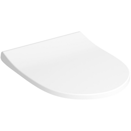 VitrA Sonic Flush Soft Close Wrap Toilet Seat - White - 230-003R009 - Envy Bathrooms Ltd