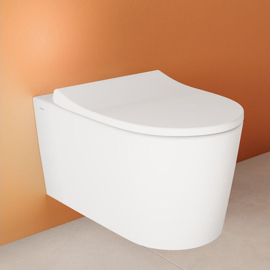 VitrA Sonic Flush Wall Hung Pan Only - White - 7870B403-0075 - Envy Bathrooms Ltd