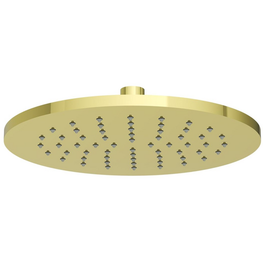VitrA Suit 250mm Showerhead | Soft Gold | A4563874 - Envy Bathrooms Ltd