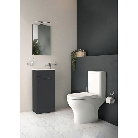 VitrA Zentrum Soft Close Toilet Seat - White - 94-003-009 - Envy Bathrooms Ltd