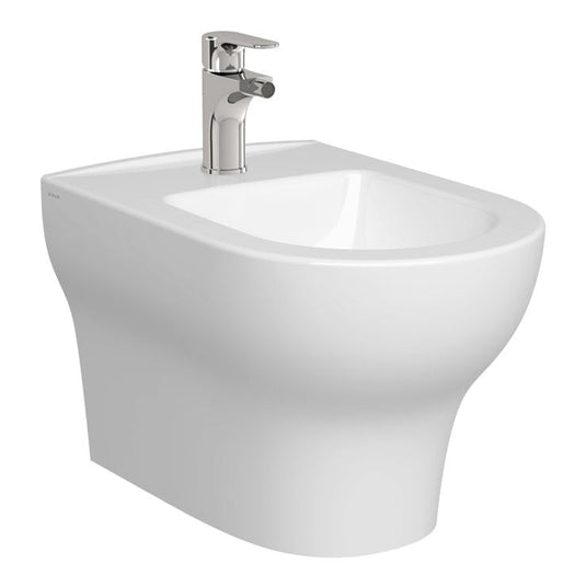 VitrA Zentrum Wall Hung Bidet - White - 7788L003-0288 - Envy Bathrooms Ltd
