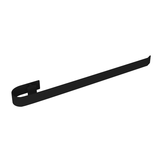 Eastbrook Tunstall V 630mm Towel Hanger Matt Black | 101.0038