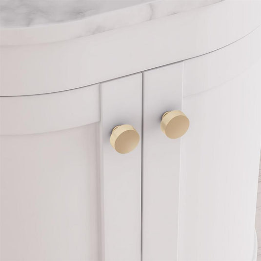 Eastbrook Lucerne Lined Knob Handle Brushed Brass | 116.1003