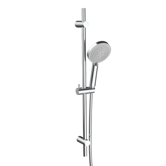 JTP Ren Slider Rail Kit with 3 Function Shower Handle Chrome | 1213