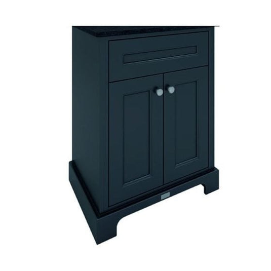 RAK Ceramics Washington 600mm Basin Unit in Black - RAKWBU60504