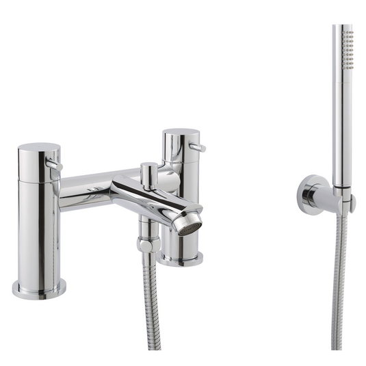 JTP Fonti Deck Mounted Bath Shower Mixer |  Chrome | 15275