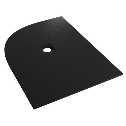 Eastbrook Crossland 1200x900mm Offset Quadrant Slate Shower Tray LH Black | 159.3064