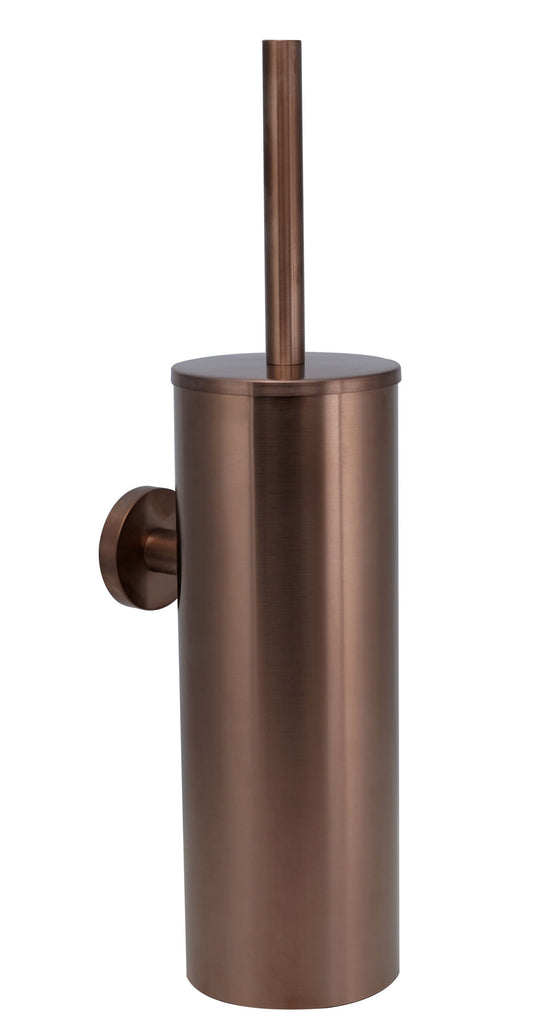 JTP Vos Wall Mounted Toilet Brush Holder - Brushed Bronze - 21268BRZ