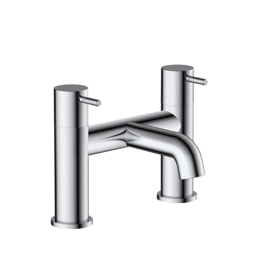 JTP Vos Deck Mounted Bath Filler Tap Chrome | 24223CH