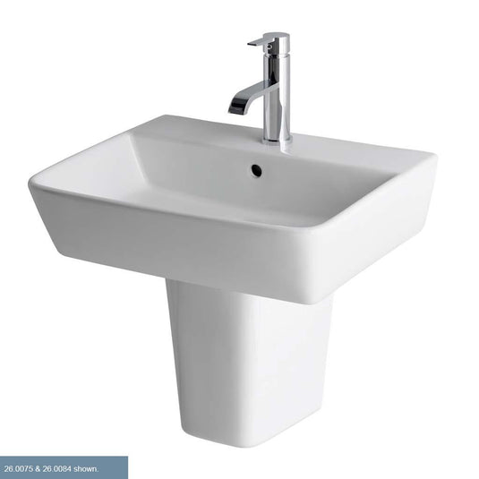 Eastbrook Bijou 550mm Basin 2TH White | 26.0106