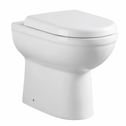 Eastbrook Dura Comfort Height Back To Wall Eco Vortex Pan White | 26.0199