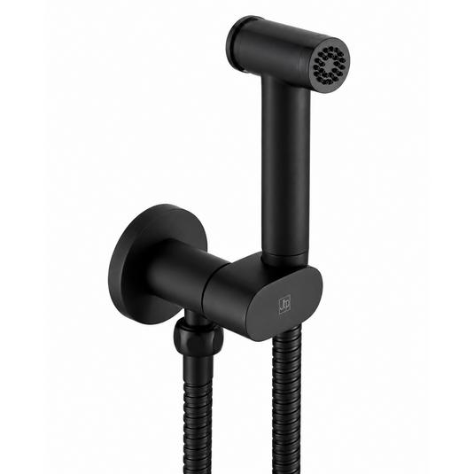 JTP Vos Douche Set With Safety Stop Matt Black | 28552MB