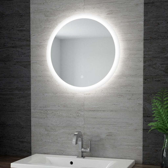 Eastbrook Ellera 580 x 40mm Circular LED Mirror White LED | 40.0036