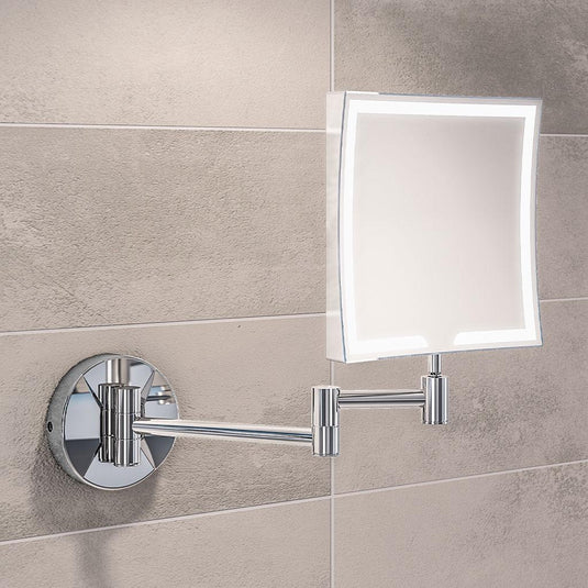 Eastbrook Square LED Vanity Mirror Chrome / White LED | 40.0040