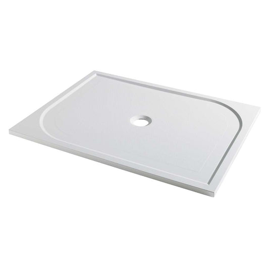 Eastbrook Vanguard 25 1300 x 800mm Rectangular Shower Tray White | 51.076