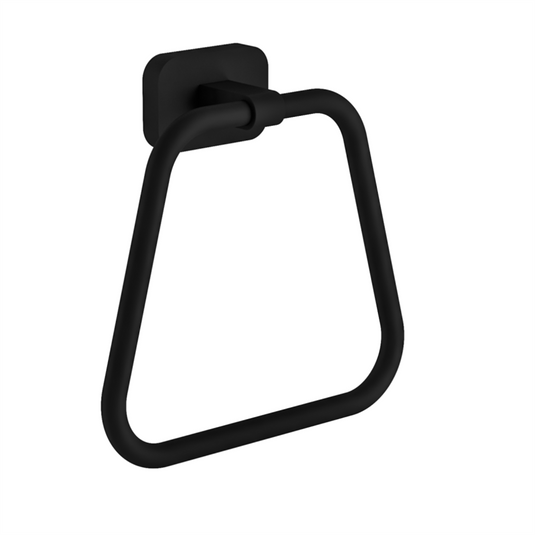 Eastbrook Asti Towel Ring Matt Black | 52.423