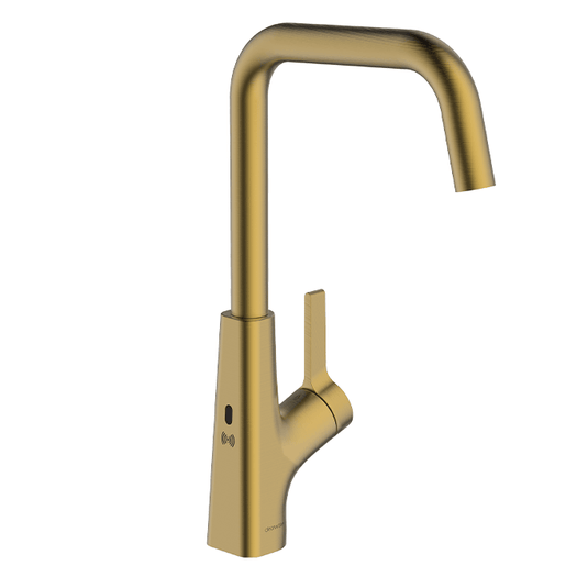 Clearwater Azia Sensor Monobloc Kitchen Sink Mixer Tap - Brushed Brass - AZL10BB