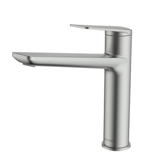 Clearwater Levant Single Lever Monobloc Kitchen Sink Mixer Tap - Brushed Nickel - LEV10BN