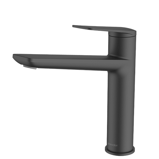 Clearwater Levant Single Lever Monobloc Kitchen Sink Mixer Tap - Matt Black - LEV10MB