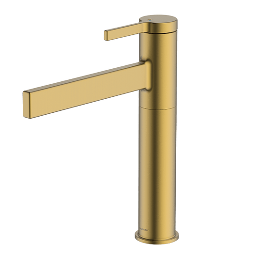 Clearwater Taku Single Lever Monobloc Kitchen Sink Mixer Tap - Brushed Brass - TAK10BB