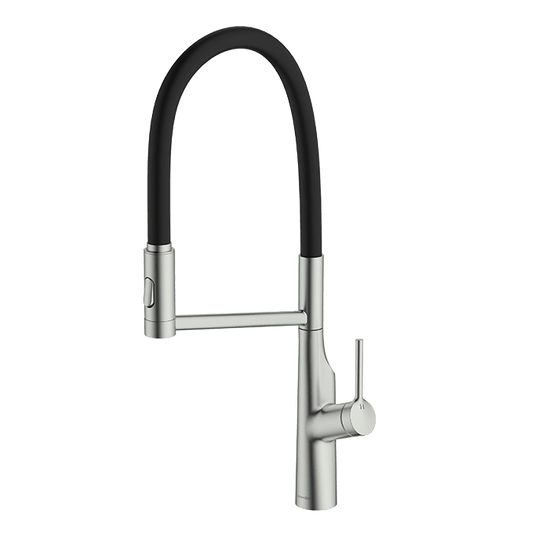 Clearwater Alasia Pro Single Lever Pull Out Kitchen Sink Mixer Tap - Chrome - ALA30CP