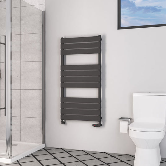 Eastbrook Deddington 1200 x 600mm Towel Rail Matt Anthracite | 89.0873
