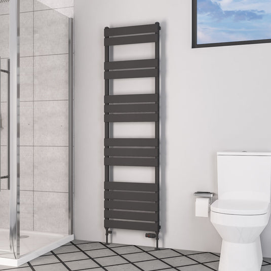 Eastbrook Deddington 1800 x 500mm Towel Rail Matt Anthracite | 89.0874