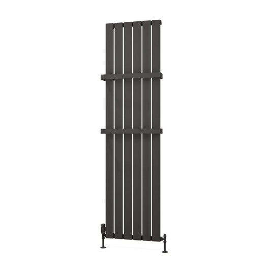 Eastbrook Deddington 470mm Vertical Towel Hanger Matt Anthracite | 89.0880