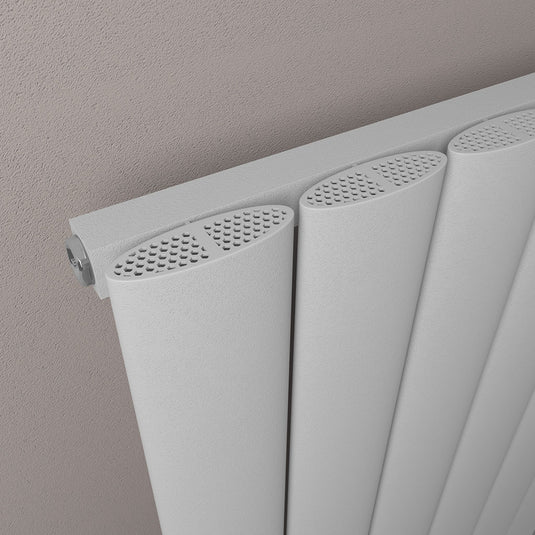 Eastbrook Malmesbury 1200 x 470mm Aluminium Radiator Matt Grey | 89.0949