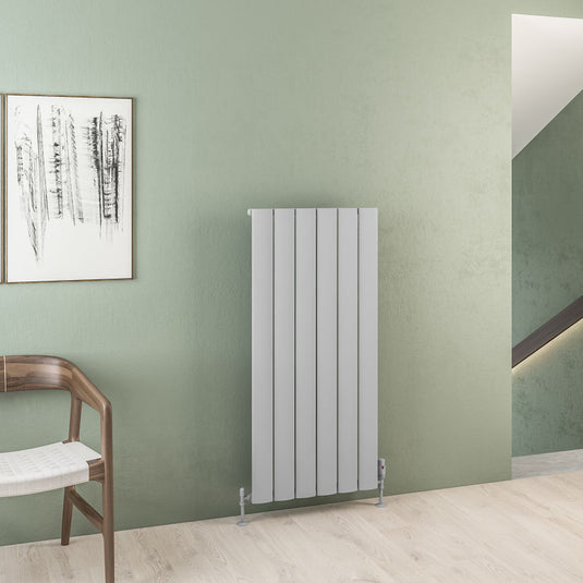 Eastbrook Malmesbury 1200 x 565mm Aluminium Radiator Matt Grey | 89.0950