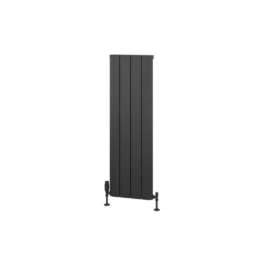 Eastbrook Withington 1200 x 375mm Aluminium Radiator Matt Anthracite | 89.0964