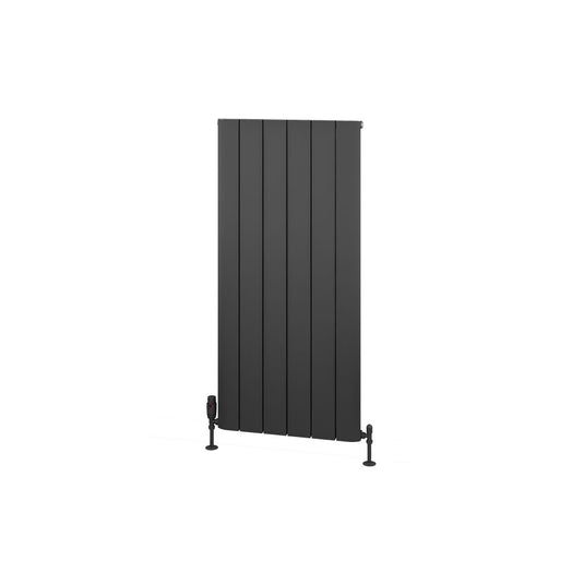 Eastbrook Withington 1200 x 565mm Aluminium Radiator Matt Anthracite | 89.0966