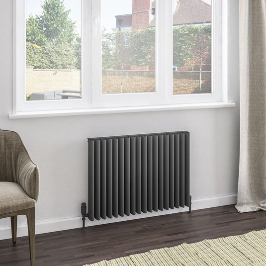 Eastbrook Witney 600 x 850mm Aluminium Radiator Matt Anthracite | 89.0976