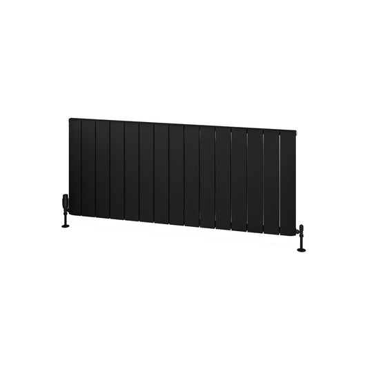 Eastbrook Withington 600 x 1420mm Aluminium Radiator Matt Black | 89.0988