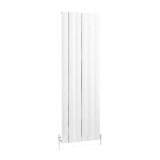 Eastbrook Tordino 1800 x 565mm Aluminium Radiator Matt White | 89.1208