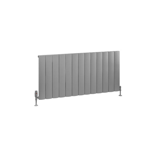Eastbrook Tordino 600 x 1230mm Aluminium Radiator Matt Grey | 89.1213