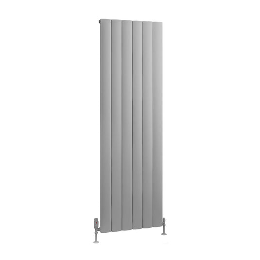 Eastbrook Tordino 1800 x 565mm Aluminium Radiator Matt Grey | 89.1217