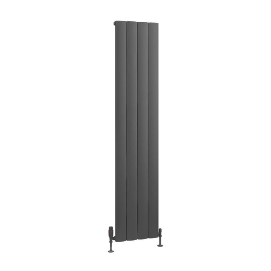 Eastbrook Tordino 1800 x 375mm Aluminium Radiator Matt Anthracite | 89.1224