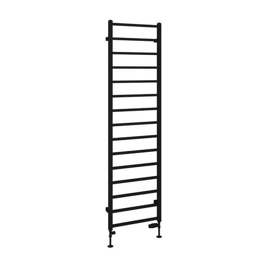 Eastbrook Tuscan 1800 x 500mm Square Towel Rail Matt Black | 89.1266