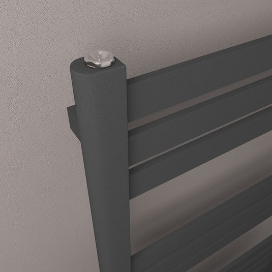 Eastbrook Defford 1200 x 500mm Towel Rail Matt Anthracite | 89.1288