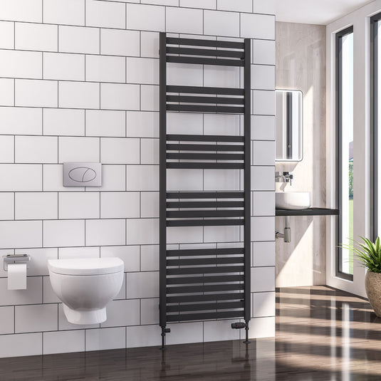 Eastbrook Defford 1800 x 600mm Towel Rail Matt Anthracite | 89.1291