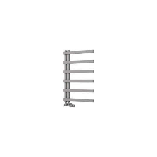 Eastbrook Platani 800 x 500mm Towel Rail Matt Grey | 89.1334
