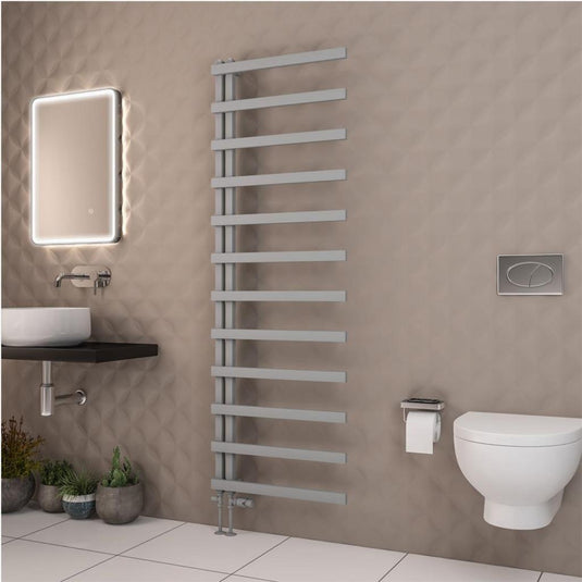 Eastbrook Platani 1800 x 600mm Towel Rail Matt Grey | 89.1339