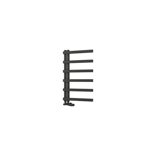 Eastbrook Platani 800 x 500mm Towel Rail Matt Anthracite | 89.1340