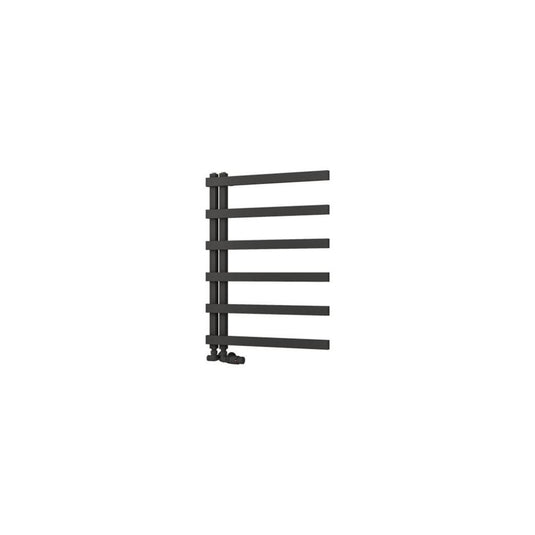 Eastbrook Platani 800 x 600mm Towel Rail Matt Anthracite | 89.1341